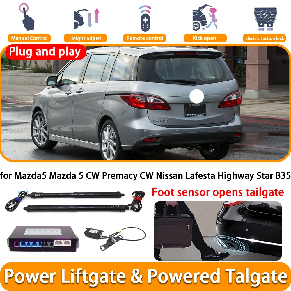 for Mazda5 Mazda 5 CW Premacy CW Nissan Lafesta Highway Star B35 OEM Electric Automatic Powered Tailgate Power Liftgate System
