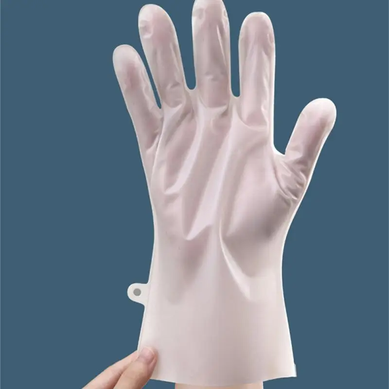 Latex Gloves For Cleaning Lasting Durable Skin-friendly Antifouling Can Be Hung Rubber Gloves Anti-scratch Wear-resistant Soft