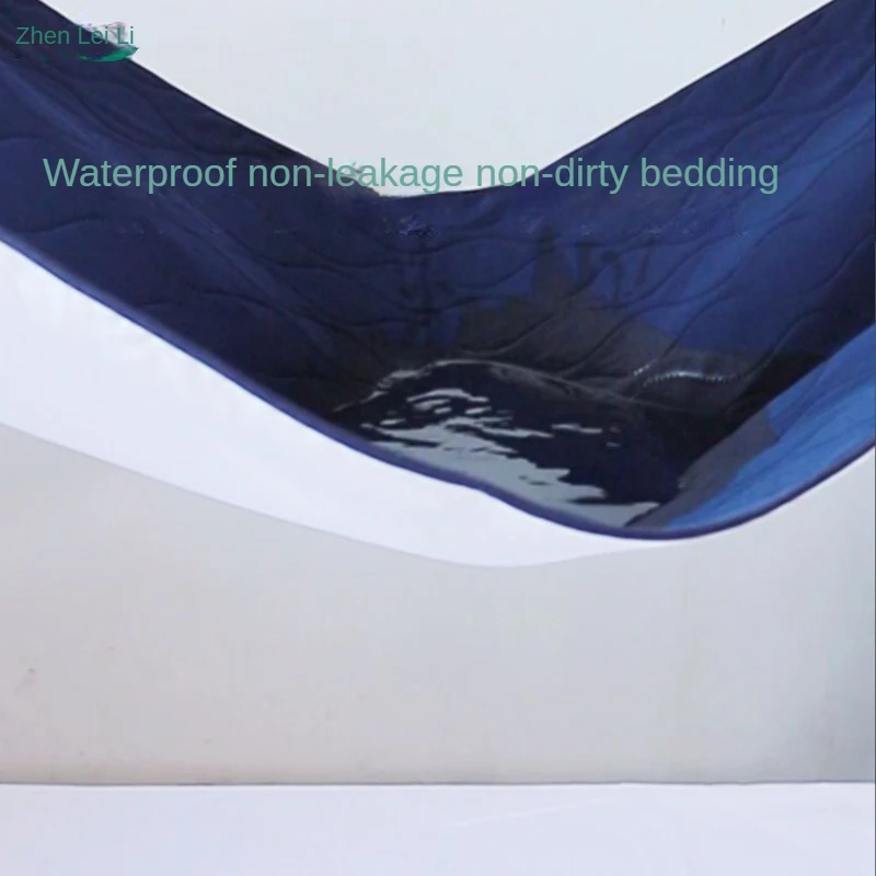 Waterproof Diaper Pad Bed Sheet for Elderly Adult Paralyzed Patient Machine Washable Breathable Large Size Non-slip