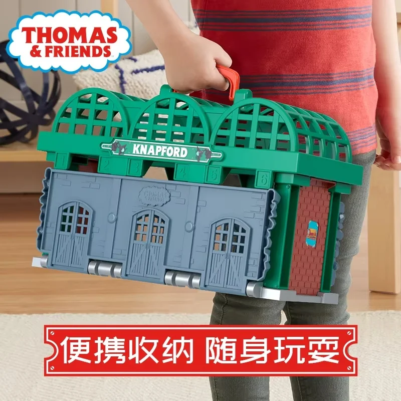 

New Thomas And Friends Cute Thomas Track Master Series Napford Station Alloy Set Children'S Train Toys Children'S Birthday Gifts