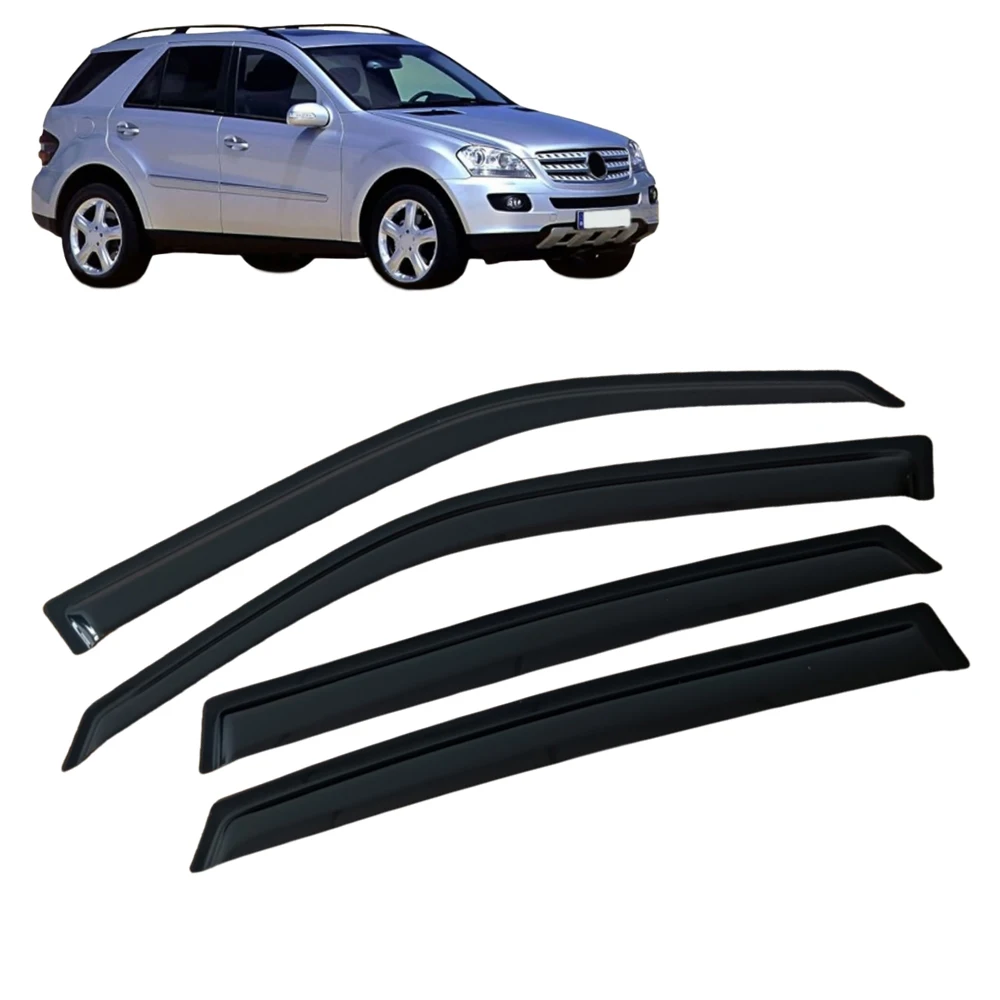 

Window Visor for MERCEDES-BENZ M-CLASS W163 1996 1997 1998 1999 2000 2001 2002 2003 2004 2005 Wind Deflectors Rain Guards
