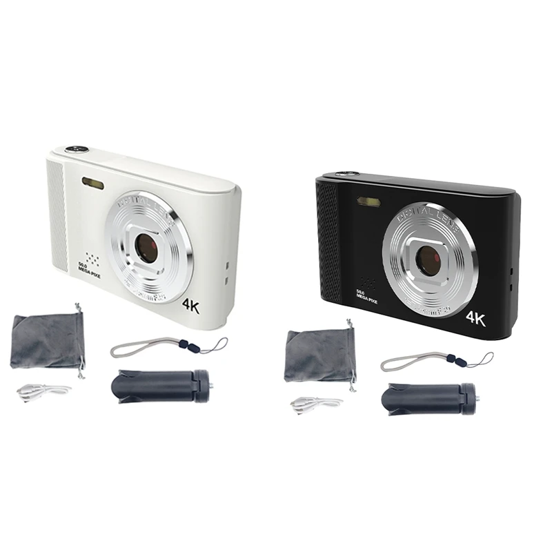 

A39Q-4K Camera Student Digital Ultra-Thin Anti-Shake Smart Zoom Portable Retro Camera