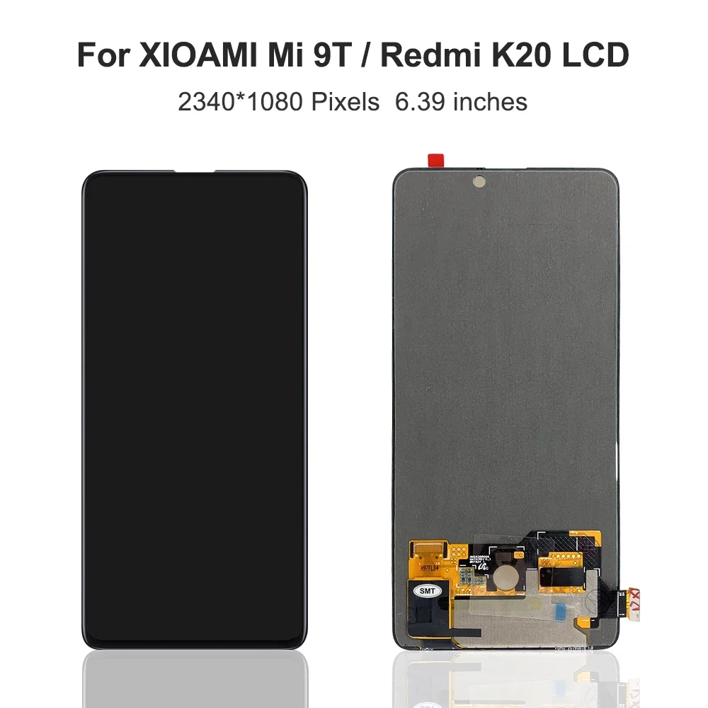 6.39\'\'For Xiaomi Mi 9T/Mi 9T Pro For  Redmi K20/K20 Pro M1903F10G LCD Display Touch Screen Digitizer Assembly Replacement