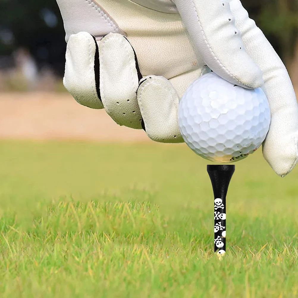 10 قطعة تيز الخيزران الخشب حامل الكرة التدريب اكسسوارات الزخرفية جولف دعم استبدال جولف المسامير المحمولة قاعدة الغولف