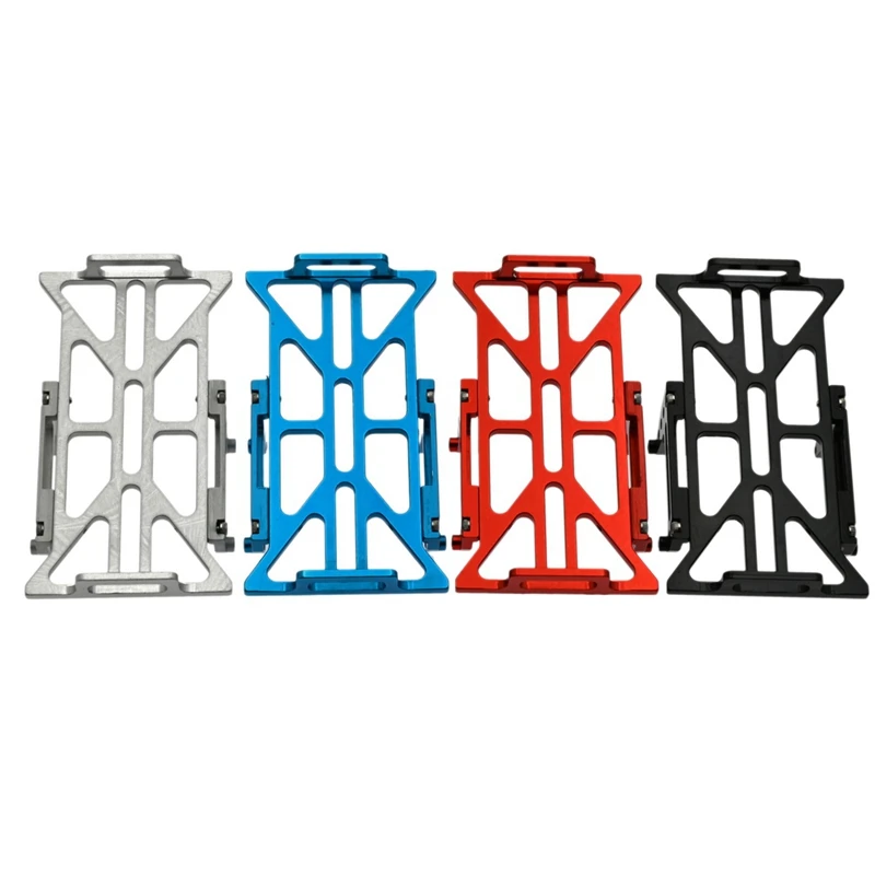 For Axial SCX24 90081 AXI00001 1/24 RC Crawler Car Metal Battery Tray Holder Bracket Frame Upgrade Parts Accessories,A