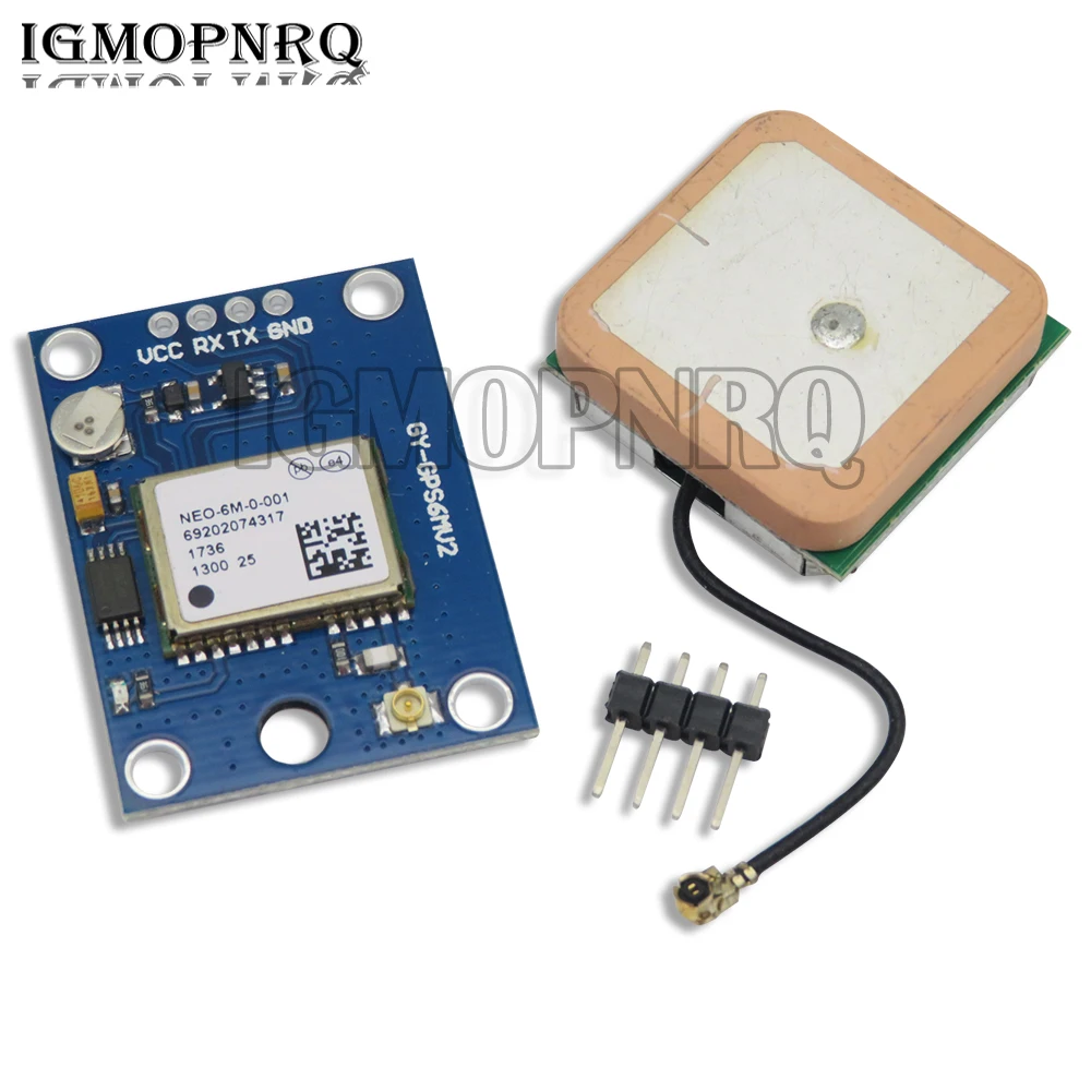 GY-NEO6MV2 GPS Module NEO-6M NEO6MV2 with Flight Control EEPROM MWC APM2.5 Large Antenna for Arduino 6MV2 New