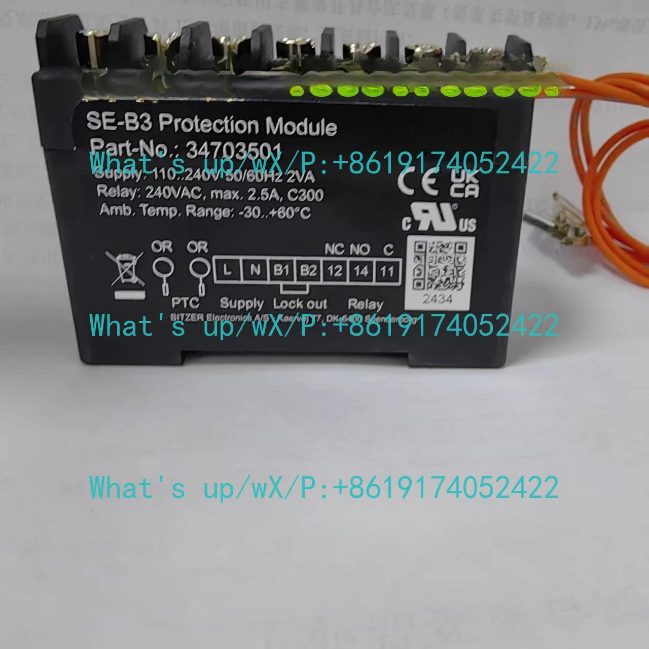 34703501 SE-B3 refrigeration compressor thermal protection module