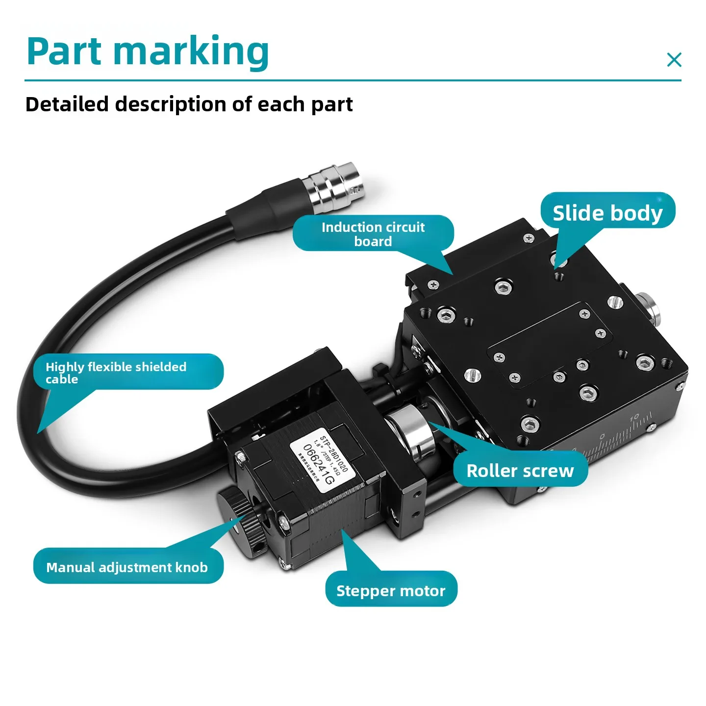 

Электрическая наклонно-поворотная платформа по оси X с высокой точностью, гониометр для точной регулировки угла поворота SBGX6050