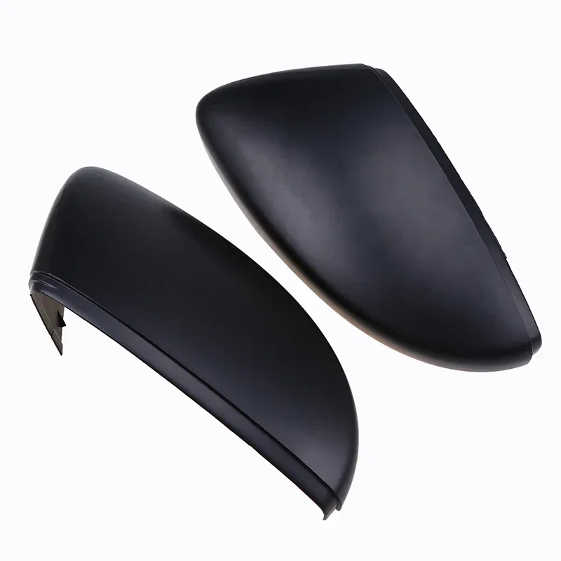 POSSBAY Matte Black Front Rear Mirror Protector Part Rearview Mirror Cover Caps For VW Jetta 2011 2012 2013 2014 2015 2016 2017