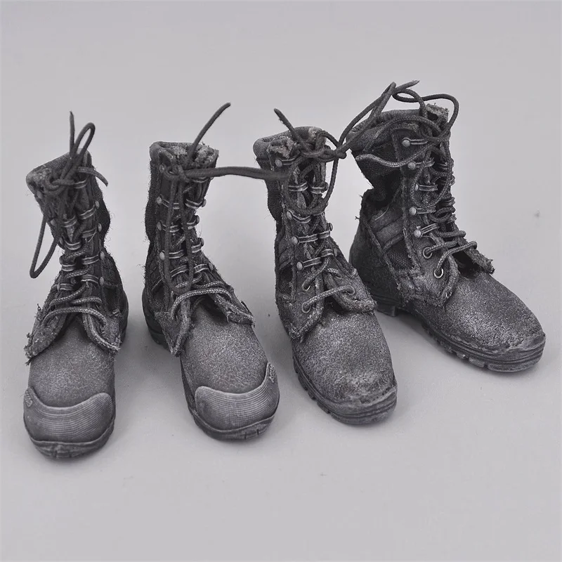 DAM 1/6 Soldier Combat Boots Dermis High Quality Model Accessories Fit 12'' Action Figures Body In Stock