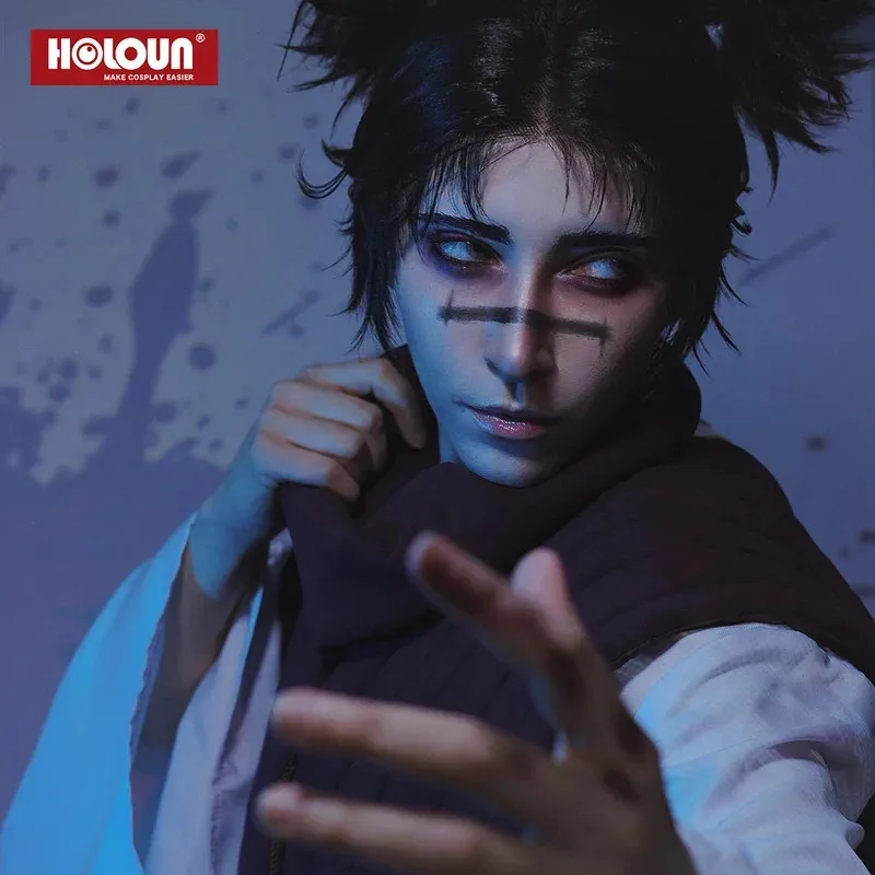 

Sky04 HOLOUN Jujutsu JJK Манга Аниме Choso Косплей Костюм Фиолетовый Жилет Шея Гетры Пояс Белые Эластичные Брюки Топ Подарок44Gg!
