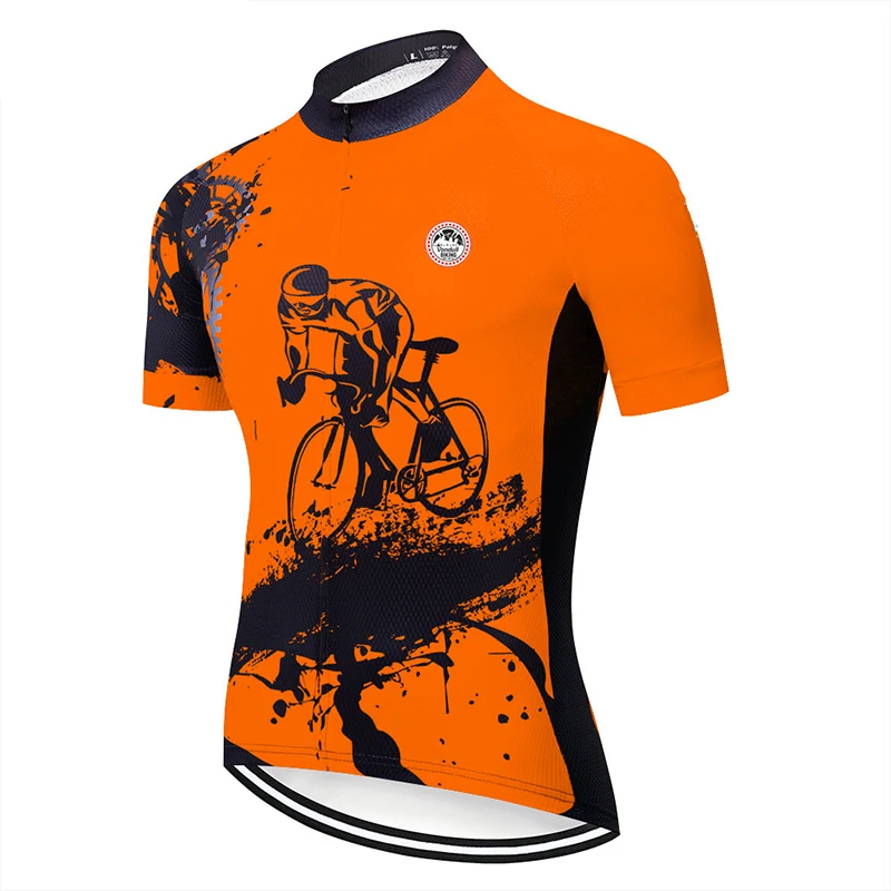 Cycling Jersey 2024 New Summer Men Racing Outdoor Clothing Ropa Ciclismo Short Sleeve MTB Bike Shirt Maillot Ciclismo Quick Dry