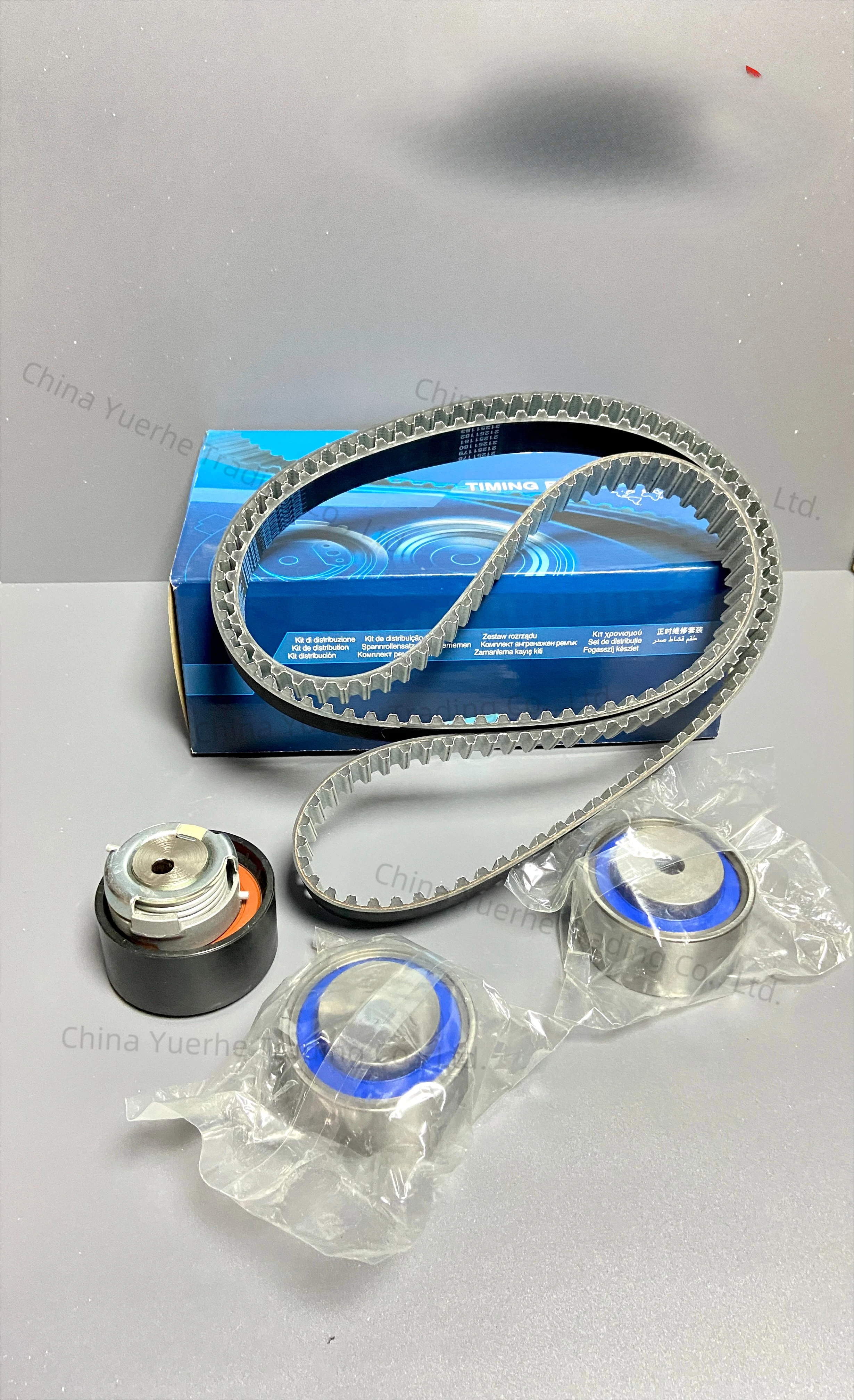 

Land Rover Sport discovery 34 Jaguar XF XJ 2,7 3,0 V6 diesel Dayco lr016655 lr016656 Kit de polea de sincronización delantera y