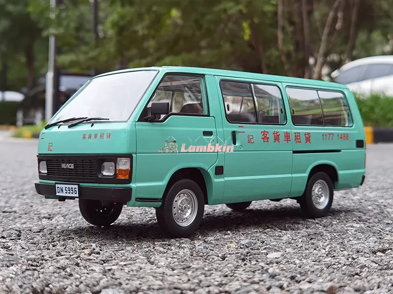 

Оригинальная модель автомобиля Hiace van YH50 в масштабе 1:18, модель автомобиля в аренду, Коллекционные Подарочные украшения, миниатюрная модель