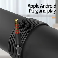 Écouteurs intra-auriculaires filaires, 3.5mm, suppression du bruit, pour sport, double pilote, basse, stéréo, casque de jeu, HiFi, musique, avec micro 2