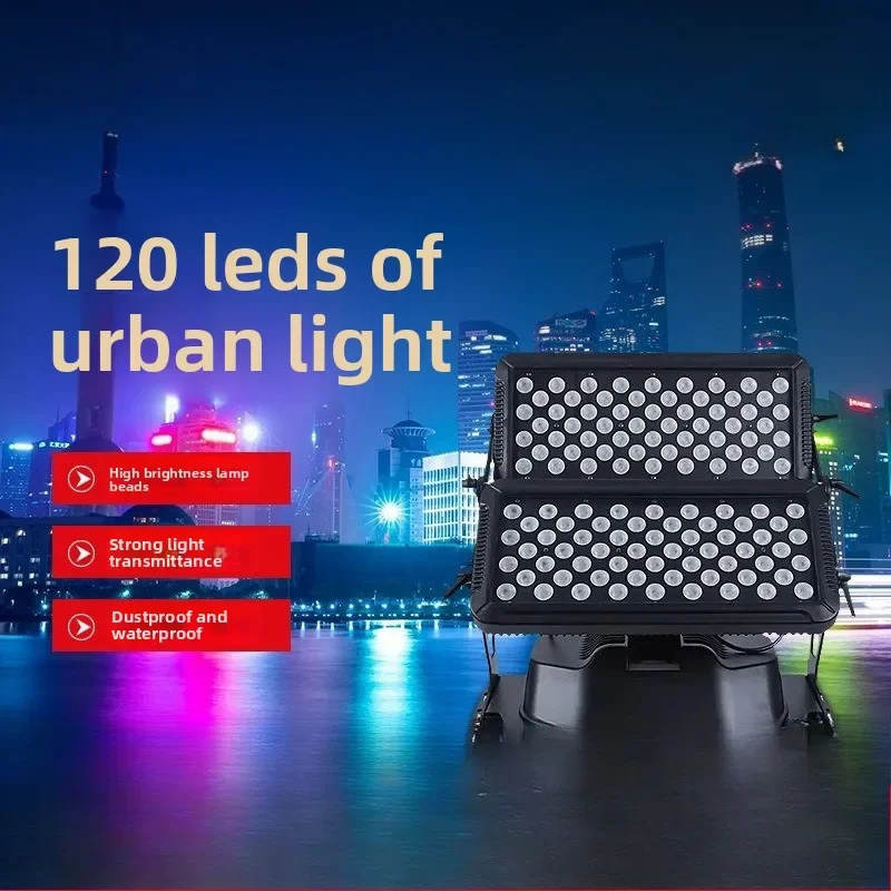 Faretto per città a doppio strato Faretto per esterni Luce di superficie Tintura Punto panoramico Illuminazione per turismo culturale