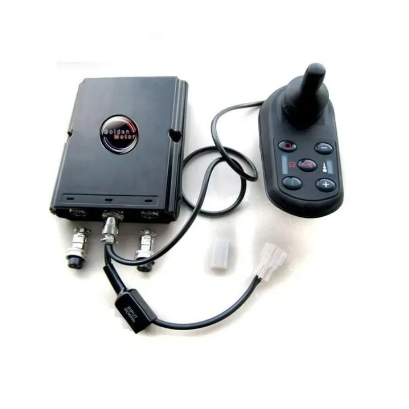 

Power Electric Wheelchair Joystick Controller For Brushless Motor With Manual Brake Release Handle