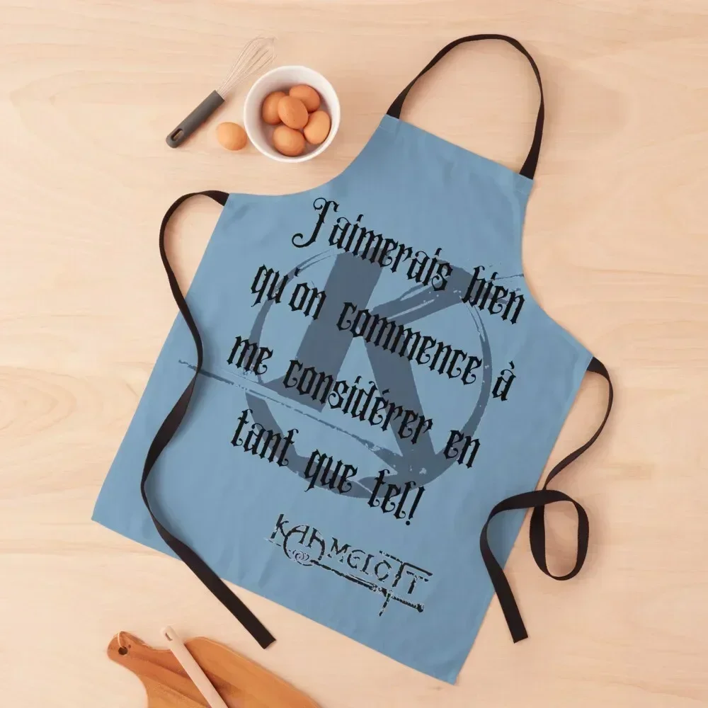 

Quote Kaamelott "As such!" Apron Women's Home Clothes Kitchen on the wall work ladies Costume Waiter Apron