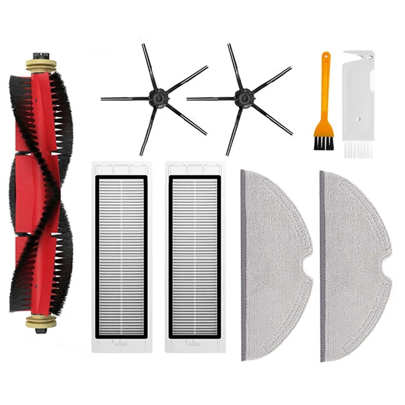 Promozione! Per Xiaomi Roborock S5 Max S50 S55 S5 S6 S6 Maxv S6 Pure E4 E5 Robot parti sottovuoto spazzola laterale principale filtro Hepa Mop Clot
