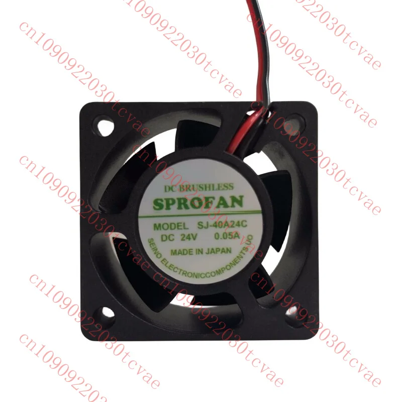

Original Authentic for SJ-40A24C DC 24V 0.05A 4020 40*40*20mm 2-wire Cooling Fan