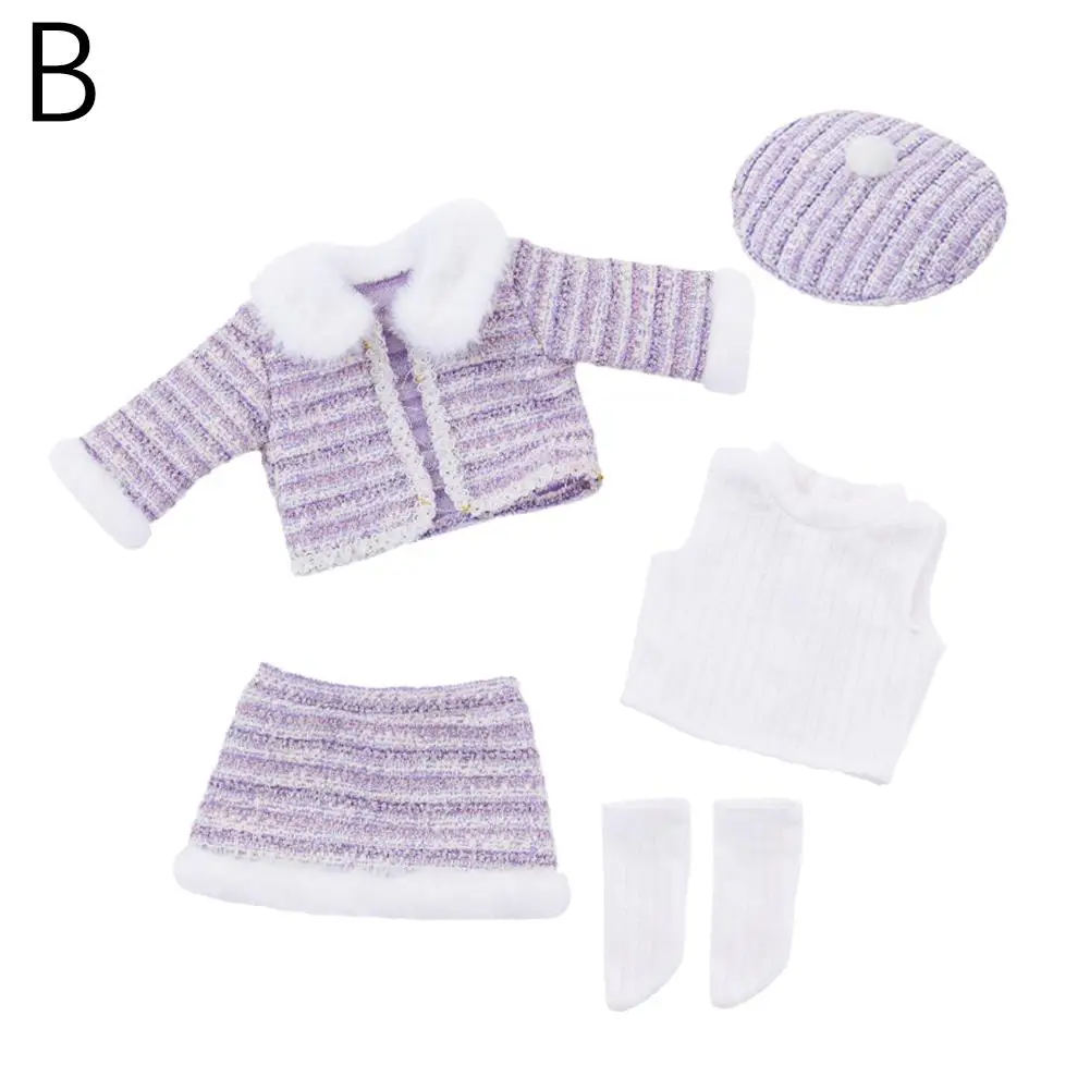 Vêtements de bébé décontractés mignons, rose imbibé avec robe, manteau, chaussettes, convient pour 18 "S M5v4