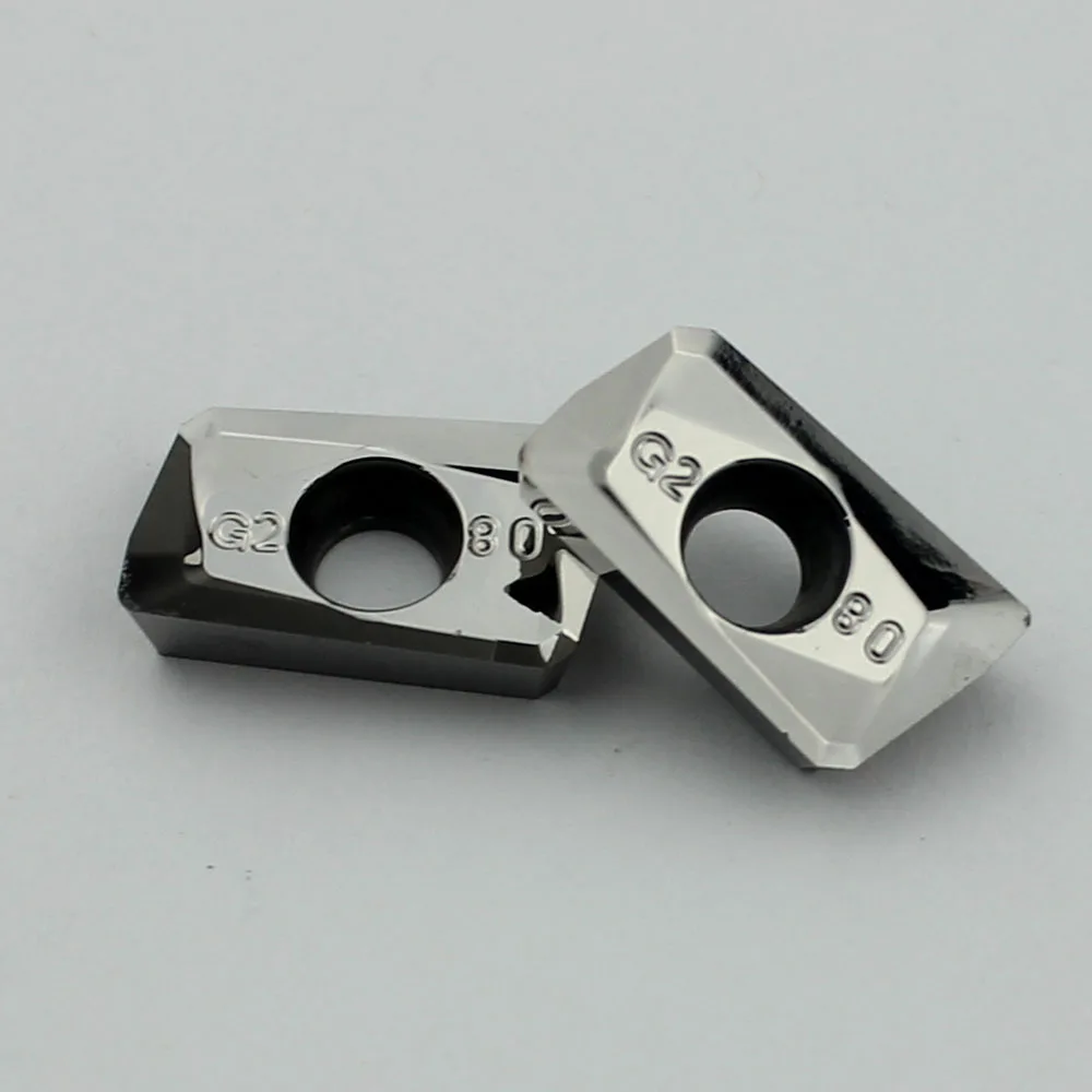 Outil d'insertion de fraisage de mamelon APGT1604PDFR, outils CNC, APight1604 R0.8, métal sans alumine, alliage d'aluminium, cuivre, plastique, 10 pièces