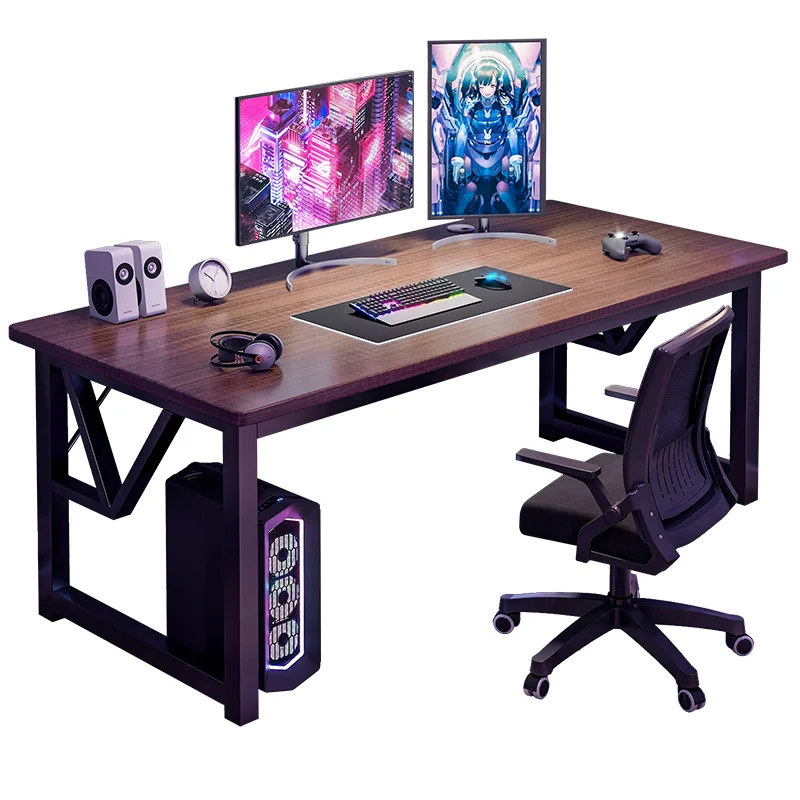 

Computer desk Desktop table Home study table Bookshelf Integrated table Rental house Simple