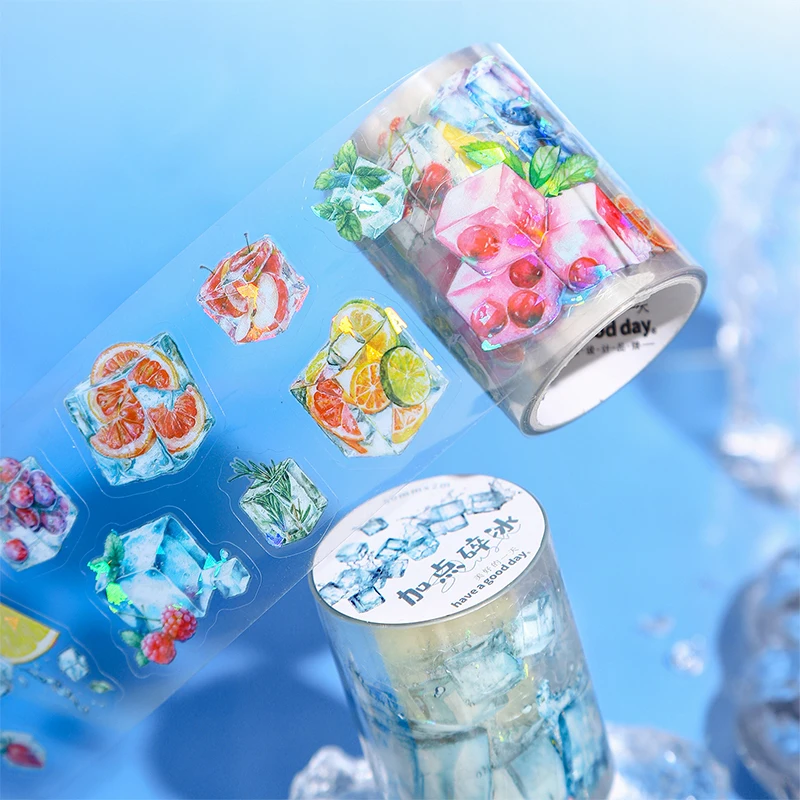 6packs/LOT Add some crushed ice series cute lovely retro decorative PET tape