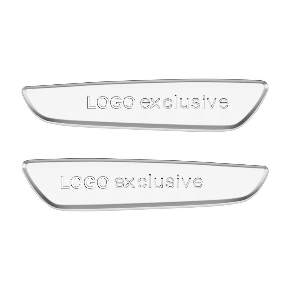 2pcs Exclusive Fender For Audi Sticker 2pcs Audi Door Armrest Sticker Exclusive Side Sticker For Audi A8 A6 A5 A7 RS5 RS3 Q5 Q7