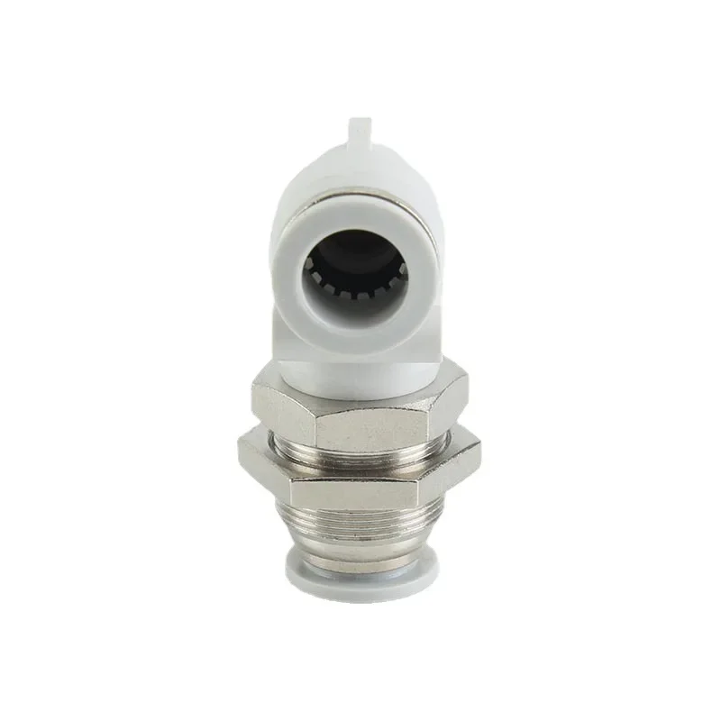 Pneumatic Hose Connector PLM Bulkhead Straight Fittings Tube 8 10 12mm Premium  Push In Hose Air Quick Fittings