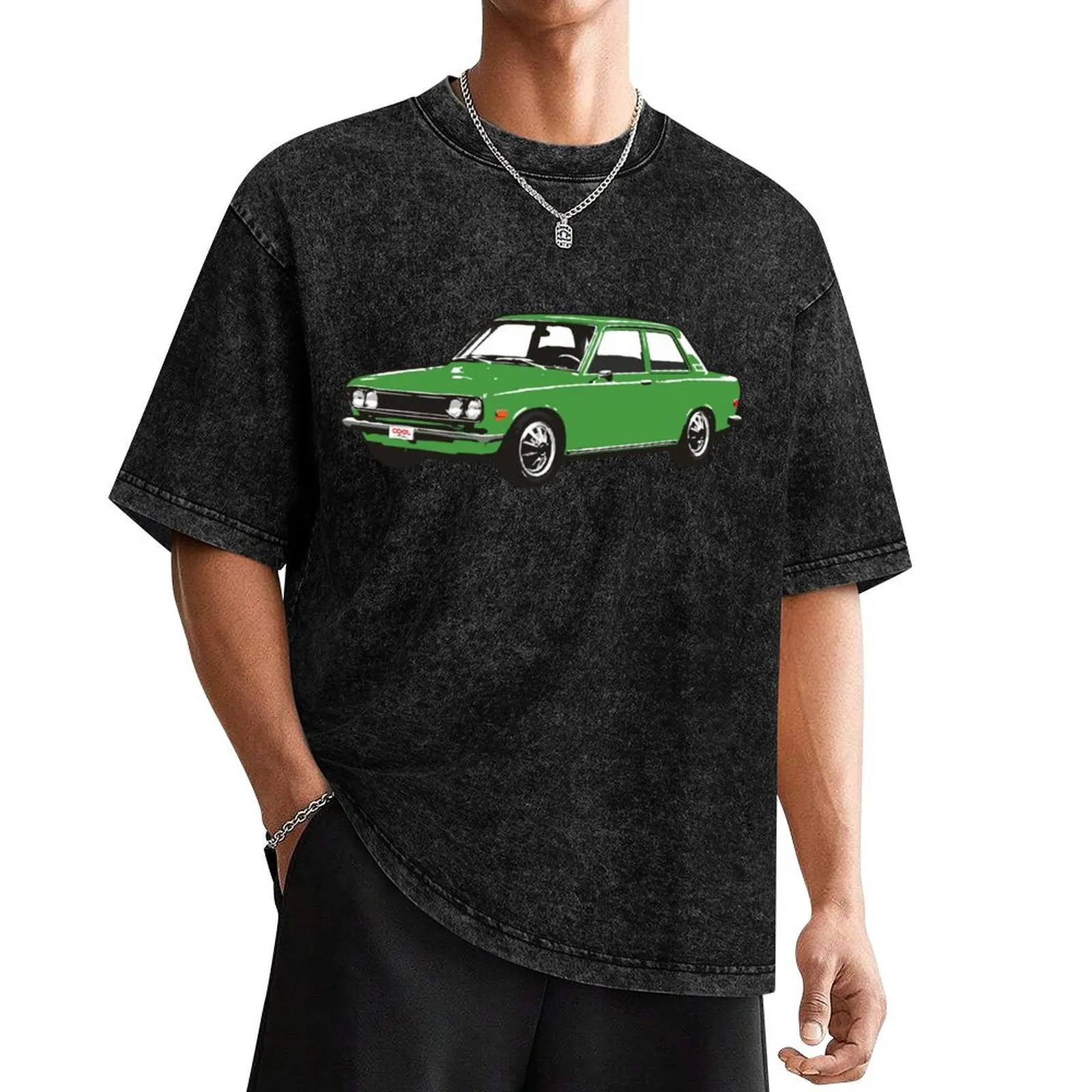 

Green Dcar T-Shirt designer shirts cute clothes men tshirt