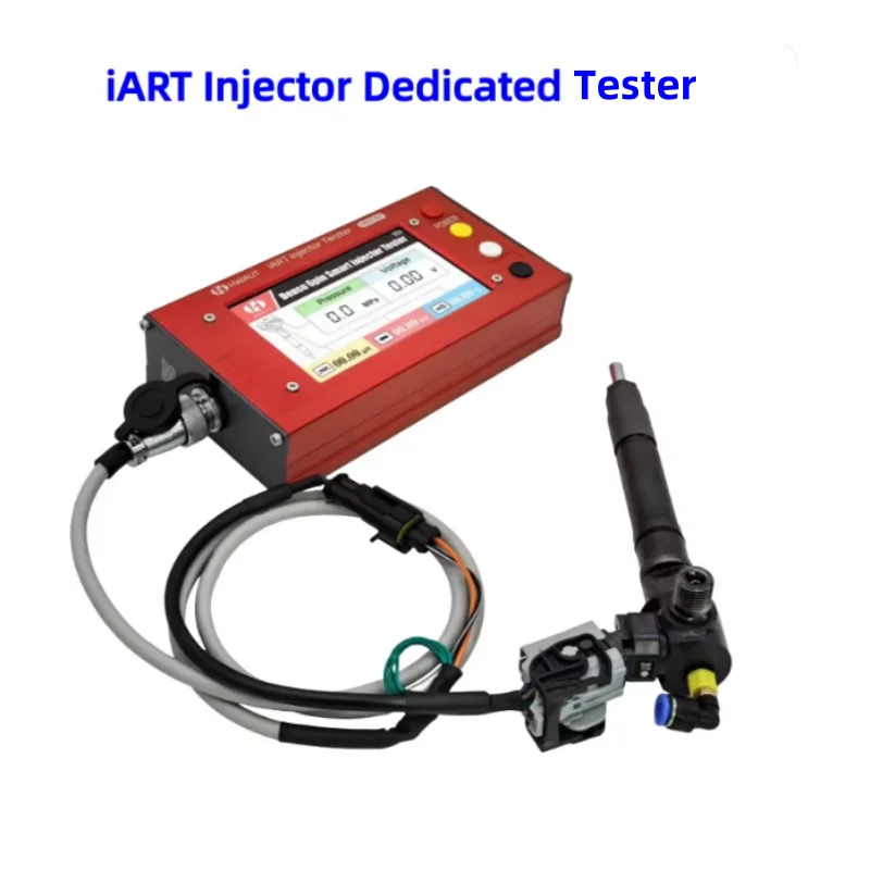 For Den-so 6-Pin Portable iART Injector Tester Smart Injectors Testing Voltage Inductance Resistance Temperature Pressure