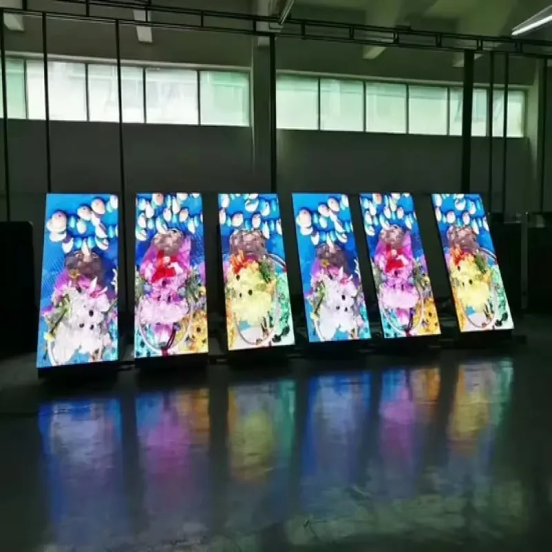P6 Full Color LED Display Panel, Clear Visual Effect, Professional Large Screen for Outdoor Commercial Advertising