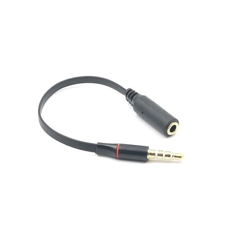 3.5 ملم ذكر إلى أنثى سماعة رأس من سبائك الألومنيوم سلك صوت ستيريو متوافق مع سماعة أجهزة أندرويد