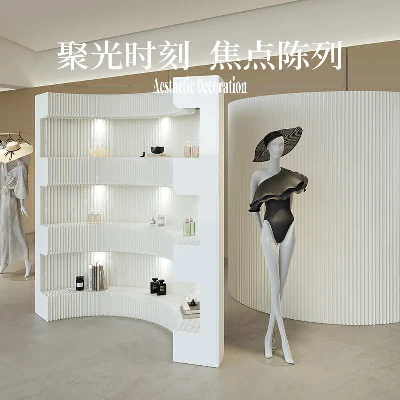 Paper wall screen high partition partition wall background wall spotlight