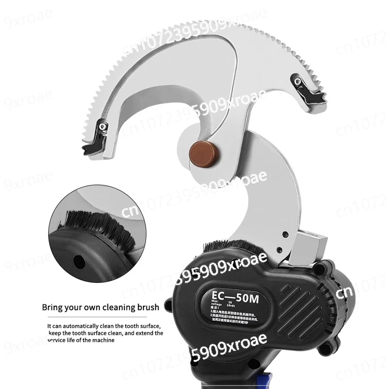 

Rechargeable Electric Ratchet Cable Cutter Handheld 18V 5.0AH Lithium Battery Copper Aluminum Steel Core Fast Scissors