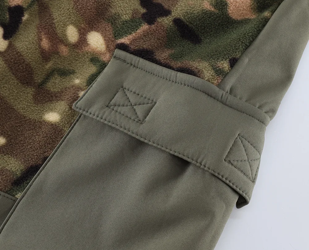 Winter Herren Outdoor Camouflage Jacke Set taktische Kapuzenjacke Winter warme Jacke Innenschicht Herren Winteranzug Herren Set – Detail 27