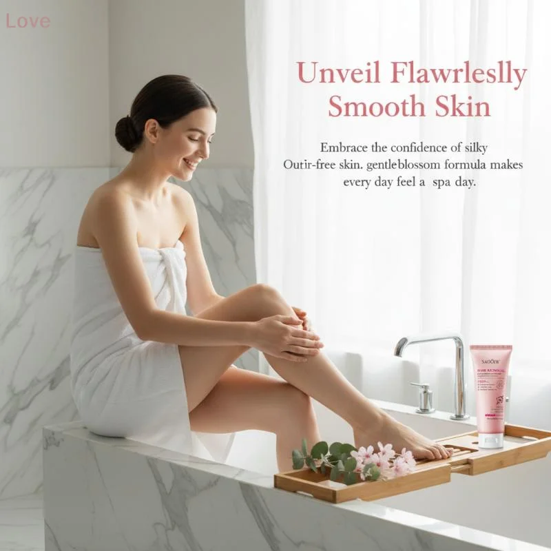

[L] 100g Hair Removal Cream Fast Painless Hair Growth Inhibitor Arm Armpit Legs Intimate Areas For Men Woman