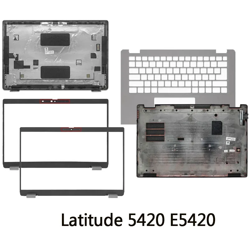 For Latitude 5420 E5420 Replace Cover LCD Back Cover Front Bezel Palmrest Bottom Case 0DW98X 063DTN A20695 A20697