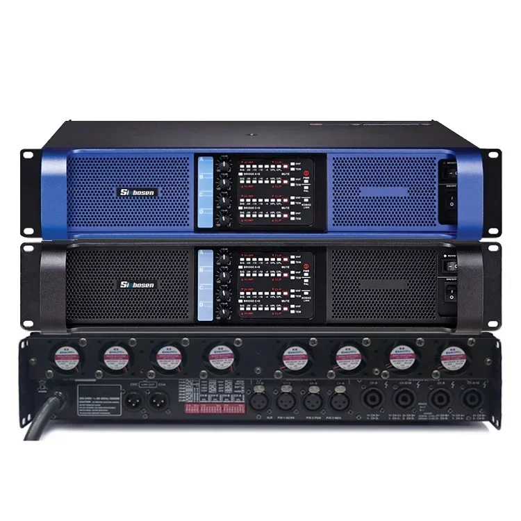 2026/Sinbosen DS-20Q professional 4 channel switching power supply amplifier suitable for dual 18-inch subwoofer