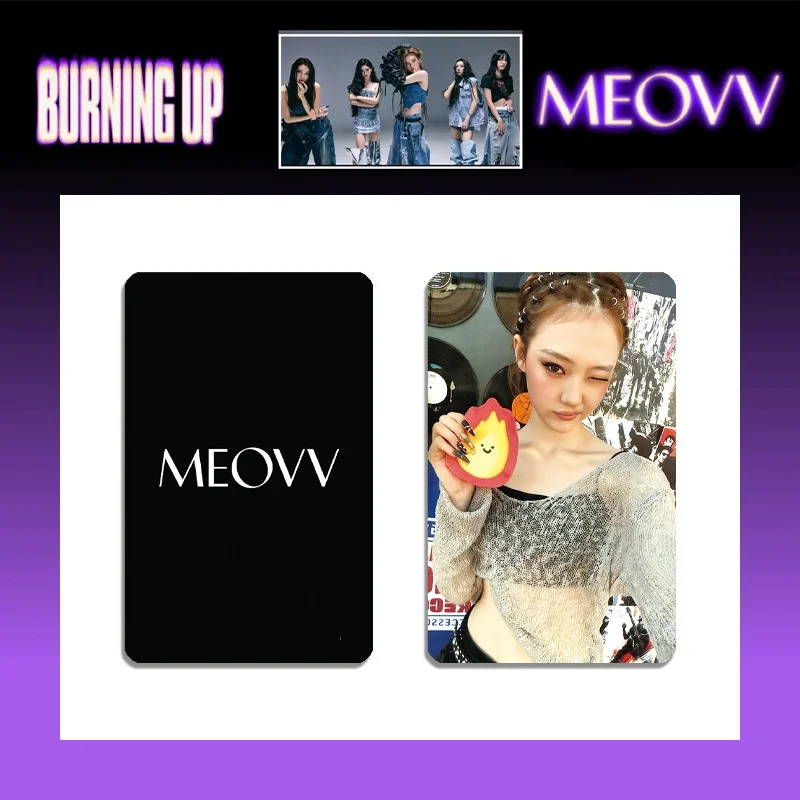 MEOVV ألبوم حرق بطاقات الصور 5 قطعة/المجموعة مزدوجة الجانبين الطباعة لومو بطاقة ماتي فيلم بطاقة آنا نارين غاوون المشجعين جمع هدية #4