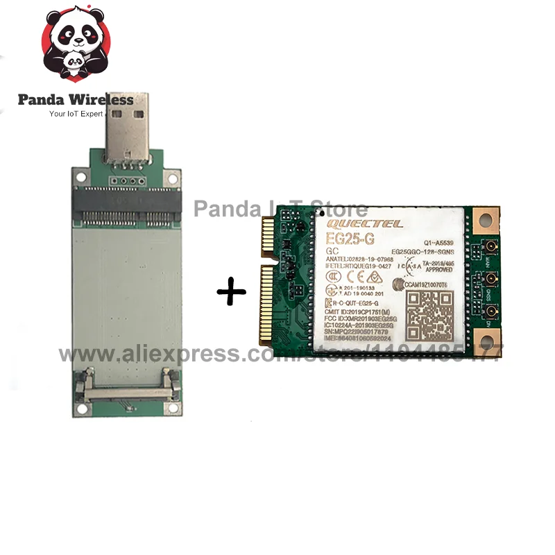 Quectel EG25-GGC EG25-G LTE Cat 4 EG25 Cat 1 Mini Módulo PCIe Roteadores industriais PDA tablets Transmissão de vídeo Sinalização digital