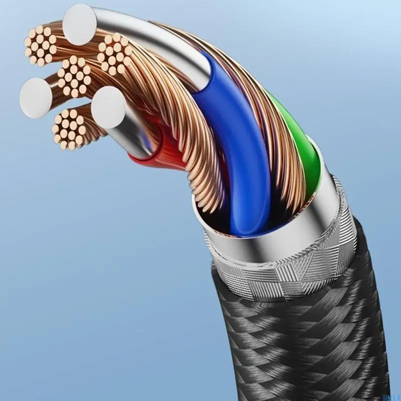 R91A USB 2.0 Extension Cable 480mbps Data Transfer USB Male to Male USB Extenders Cable USB Extension Cable Replacement