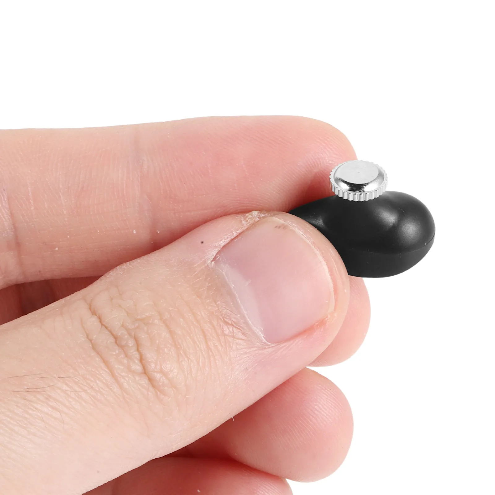 1Pair Erhu Fine Tuners Metal String Adjusters Matte Black Instrument Tuning Accessory Accurate Stable for Practice and Stage