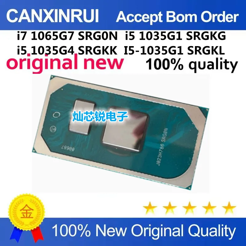 10th Gen CPU i7 1065G7 SRG0N i5 1035G1 SRGKG i5 135G4 SRGKK BGA