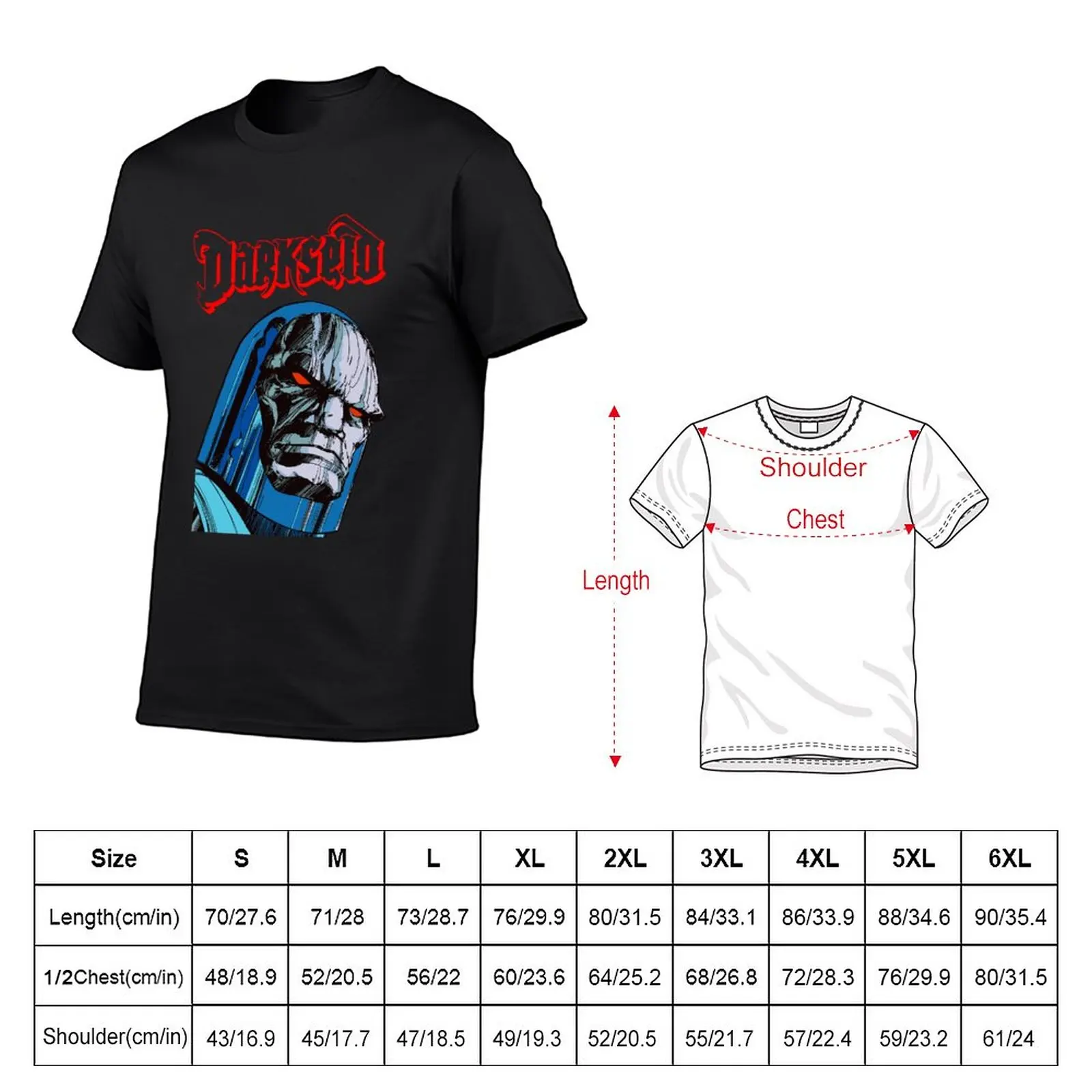 New Darkseid T-Shirt Short sleeve tee Short t-shirt quick-drying t-shirt oversized t shirts clothes for men