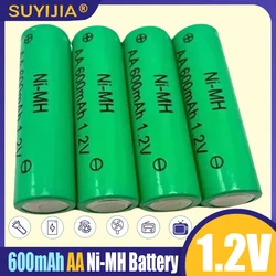 1-50PCS 1.2V AA Battery 600mAh Rechargeable Battery NI-MH 1.5V AA Batteries for Clocks Mice Computers Toys MP3/MP4 RC Camera