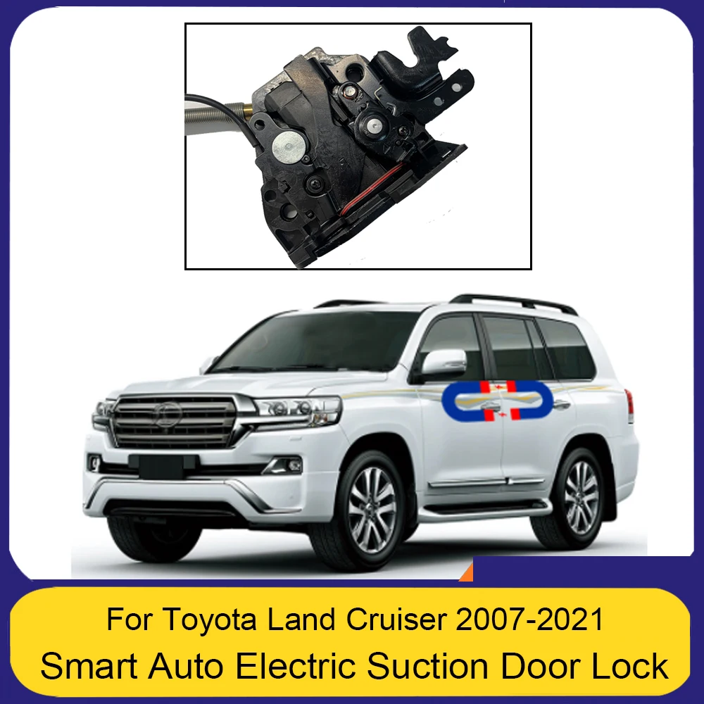 For Toyota land cruiser 2007 Electric suction door refitted automatic locks Car accessories Intelligence LC200 Soft Close Prado