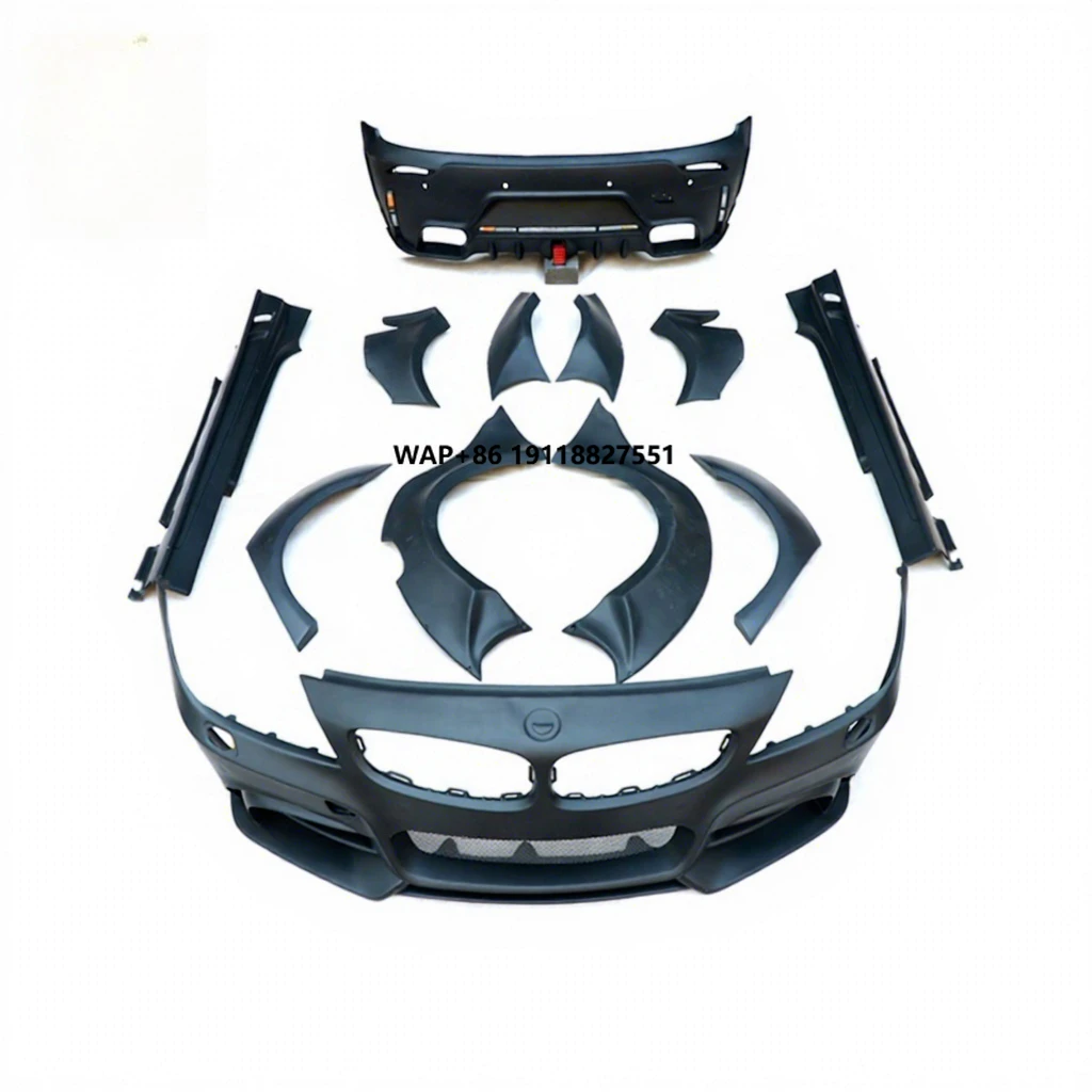 

Car Modification Fiber Glass Front Bumper Side Skirts Rear Bumper for BNW Z4 E89 Upgrade to RW Style Wide Body Kit