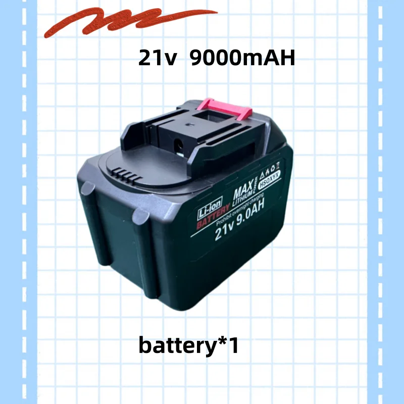 for Makita 21V 9.0Ah Smart Battery 5S3P Li-ion Pack 2H Fast Charging Overheat Protection for Power Tools Drills Safety Certified